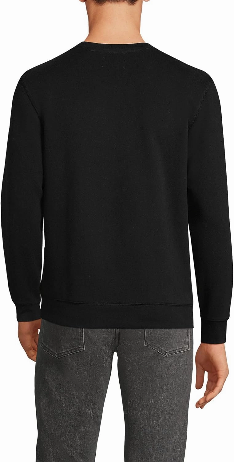 Lands' End Men's Serious Sweats French Terry Crewneck Sweatshirt