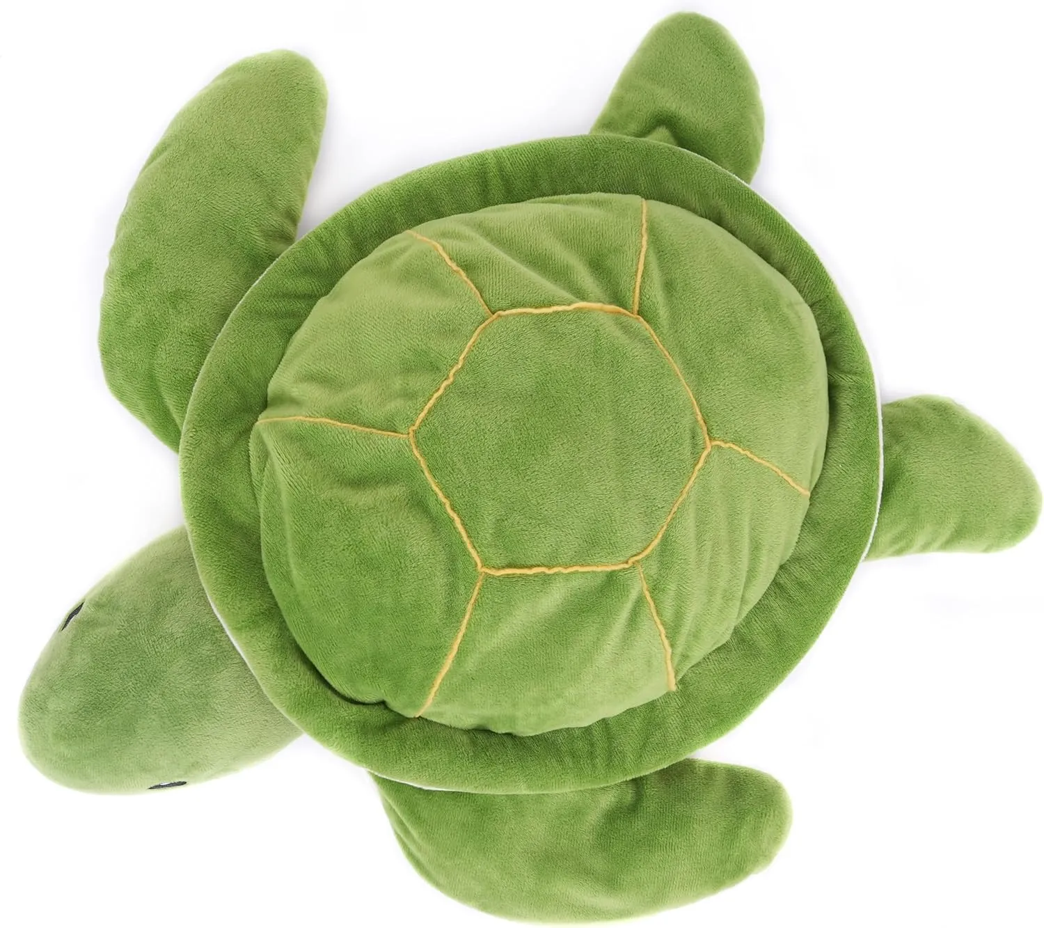 Large Weighted Sea Turtle Stuffed Animal Plush Toy with Embroidered Eyes and Removable Weight Pack - 28 Inches, 5 lb for Kids and Adults