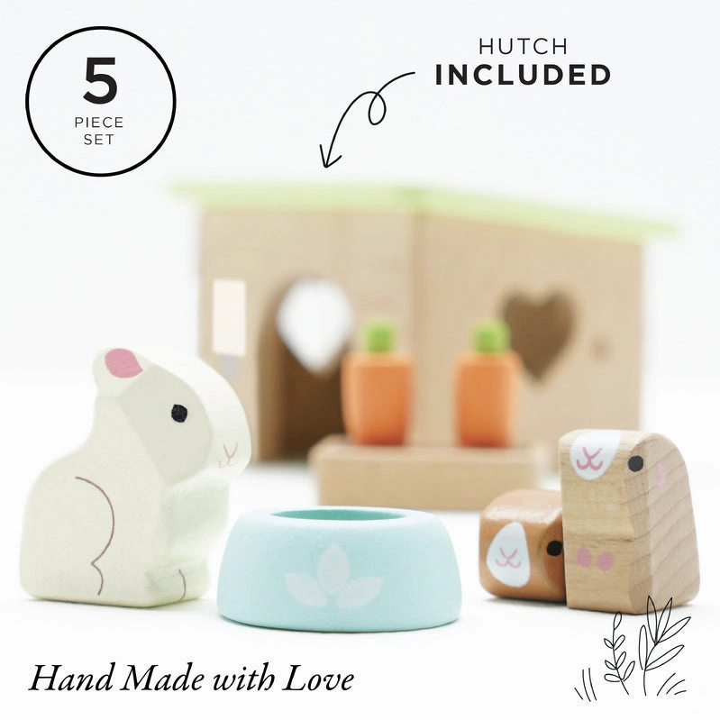 Le Toy Van Guinea Pig and Bunny Set