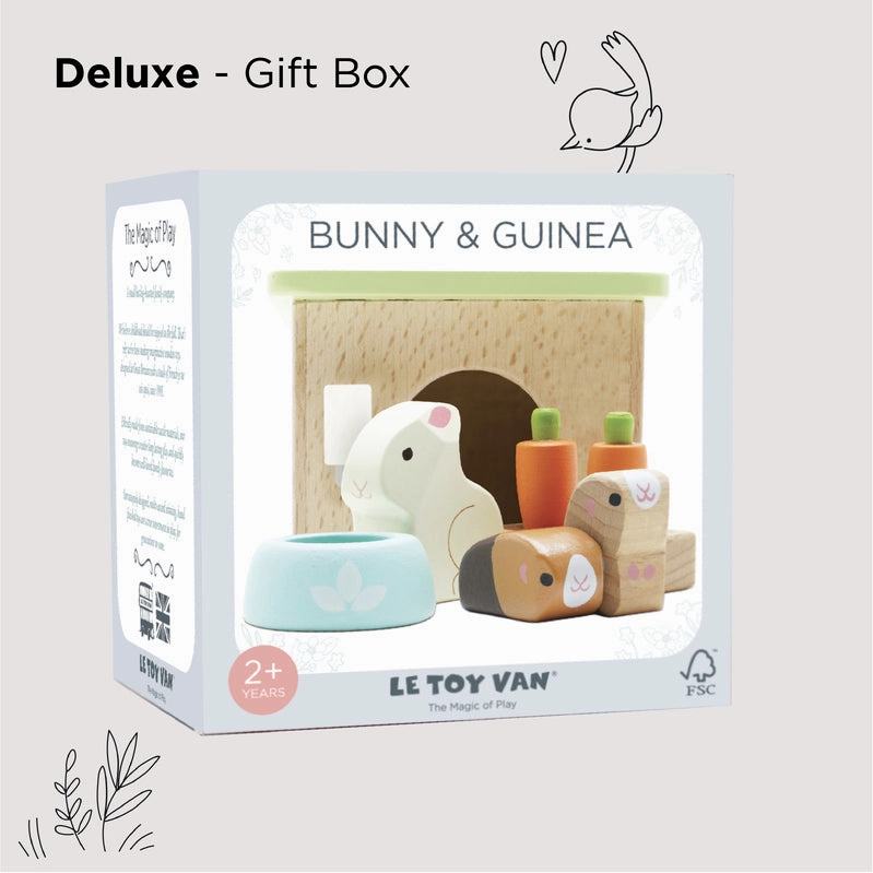 Le Toy Van Guinea Pig and Bunny Set