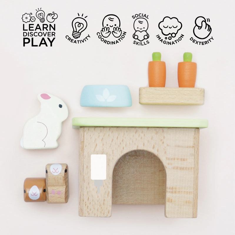 Le Toy Van Guinea Pig and Bunny Set
