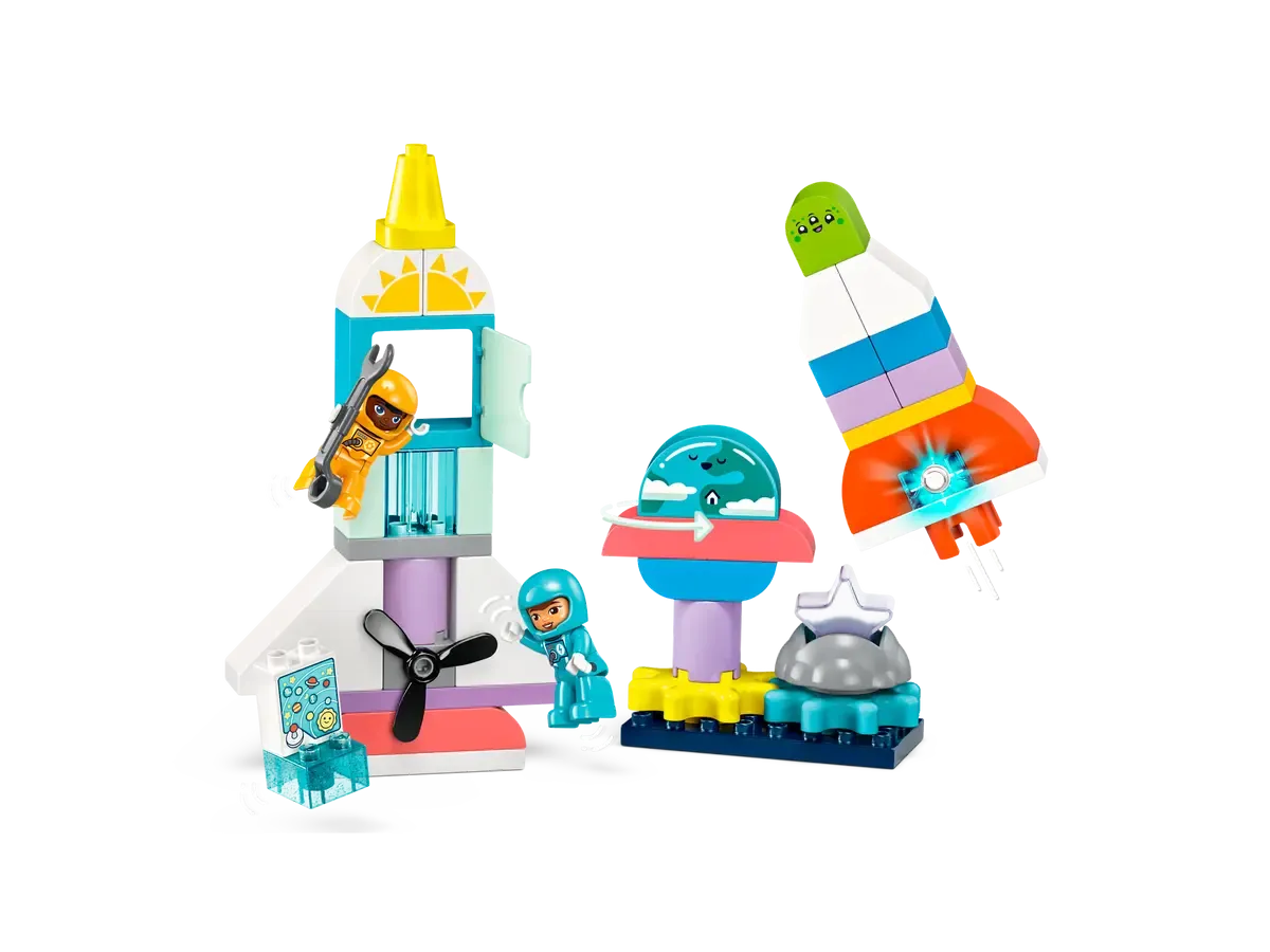 LEGO DUPLO 3 in 1 Space Shuttle Adventure