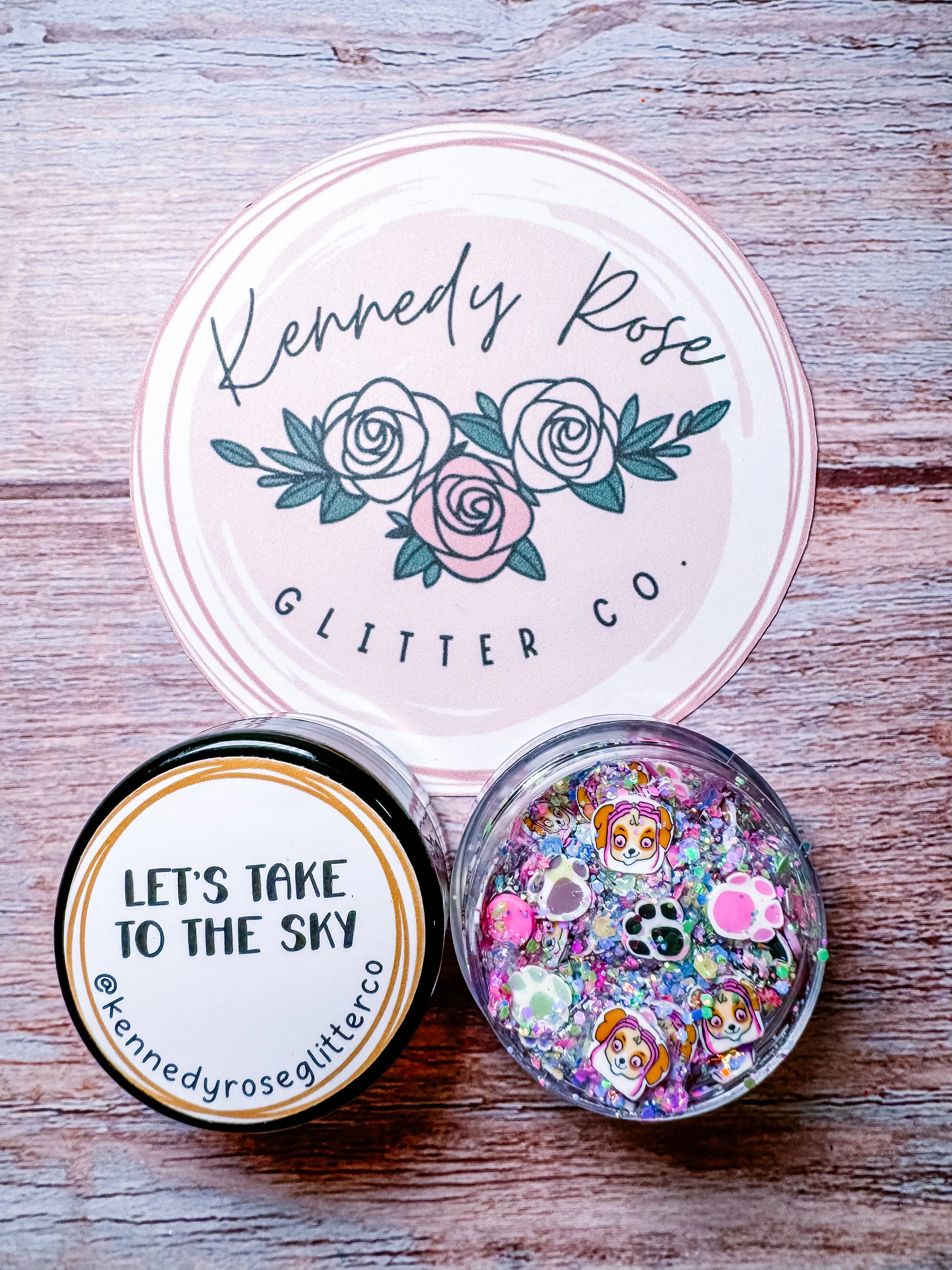 Let’s Take To The Sky Hair Glitter