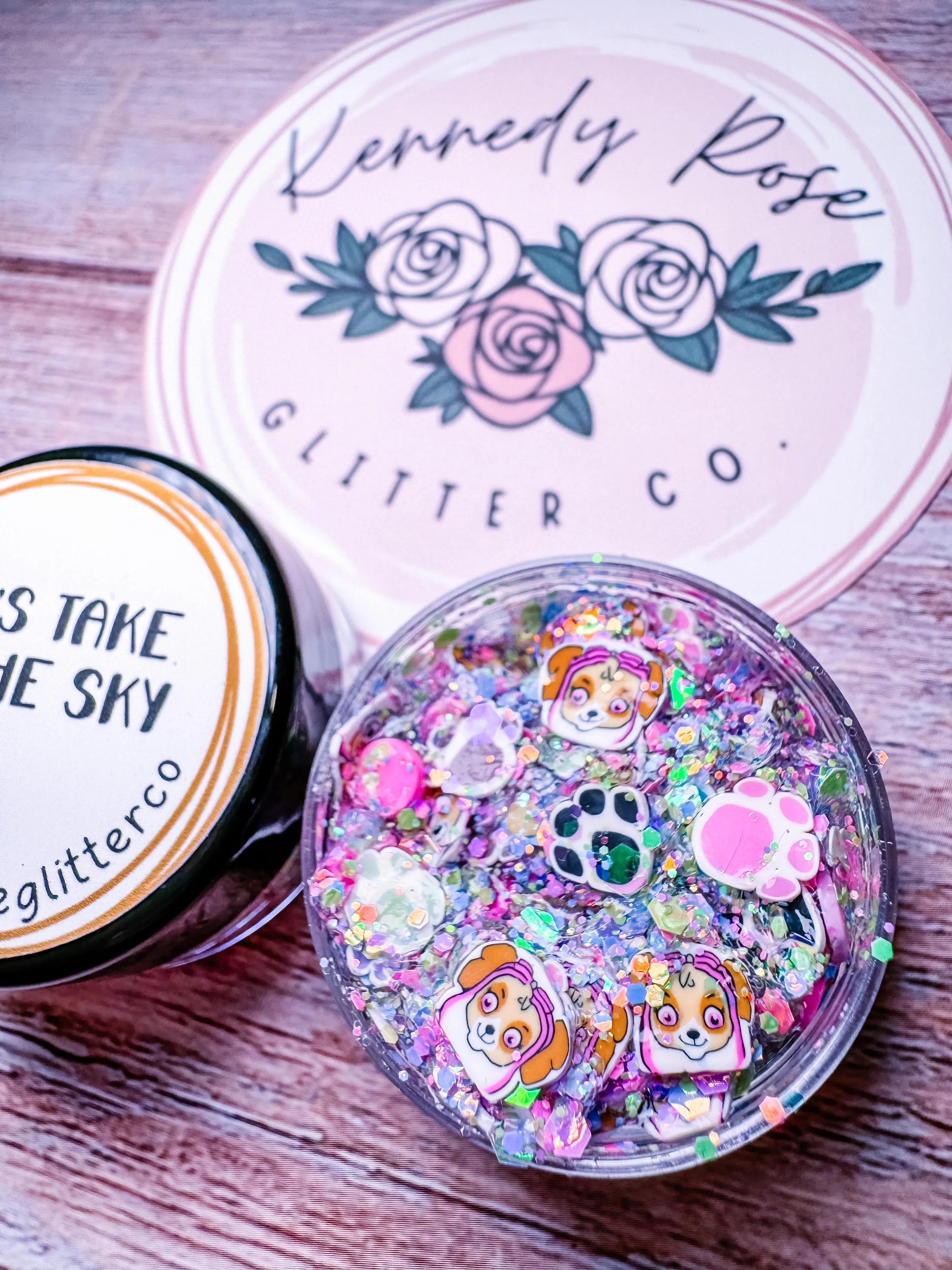 Let’s Take To The Sky Hair Glitter