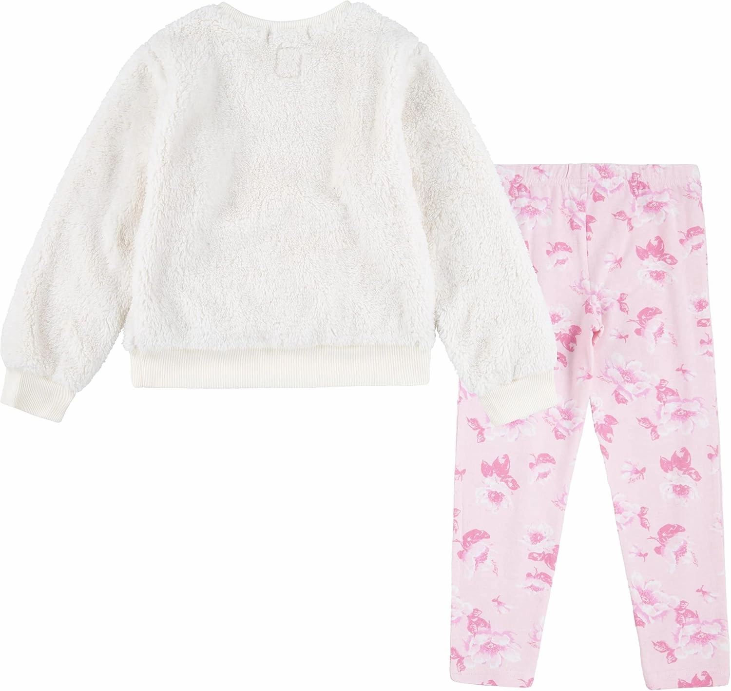 Levi's baby-girls Crewneck Sweatshirt and Joggers 2-piece Outfit Set