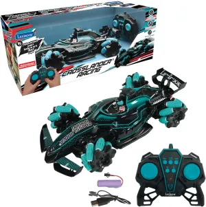 Lexibook, Crosslander® Racing, Remote control racing car, Formula 1, up to 10km/h, light and sound effects, smoke jet, remote control included, rechargeable, RC61 , Blue