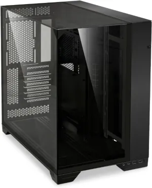 Lian Li O11 Vision -Three sided tempered glass panels - Dual-chamber ATX Mid Tower - Up to 2 × 360mm radiators - Removable motherboard tray for PC building - Up to 455mm large GPUs (O11VX.US)
