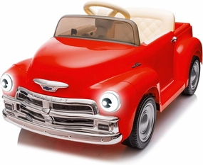 Licensed Chevrolet Ride On Car for Kids w/Parent Remote, 12V Ride On Car Toys for Ages 3-5, 2 Speed, Front &Ear Headlights, Kids Electric Cars with Dual Doors, 4 Wheel Cushion, Music Player