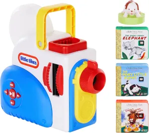 Little Tikes Story Dream Machine Starter Set, Storytime, Books, Little Golden Book, Audio Play, The Poky Little Puppy Character, Nightlight, Toy Gift for Toddlers and Kids Girls Boys Ages 3 