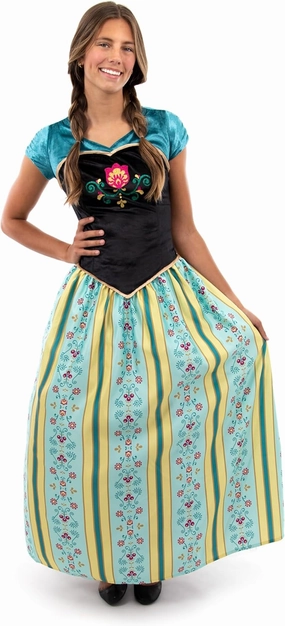 Little Adventures Enchanted Alpine Coronation Princess Dress-Up Costume for Adult Women - Machine Washable Cosplay Dresses