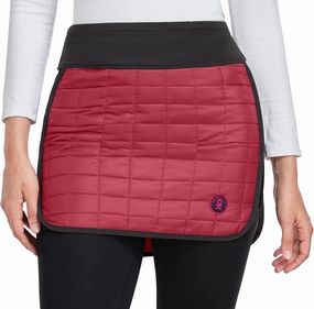 Little Donkey Andy Women's Lightweight Puffer Sport Skorts Warm Quilted Skirt Outdoors Hiking Running