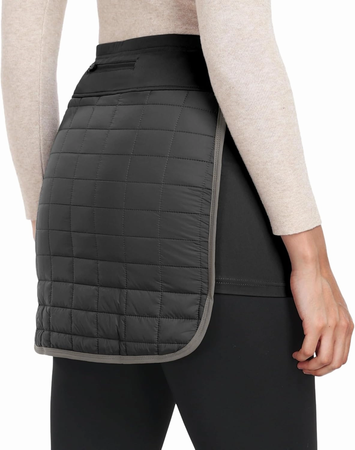 Little Donkey Andy Women's Lightweight Puffer Sport Skorts Warm Quilted Skirt Outdoors Hiking Running