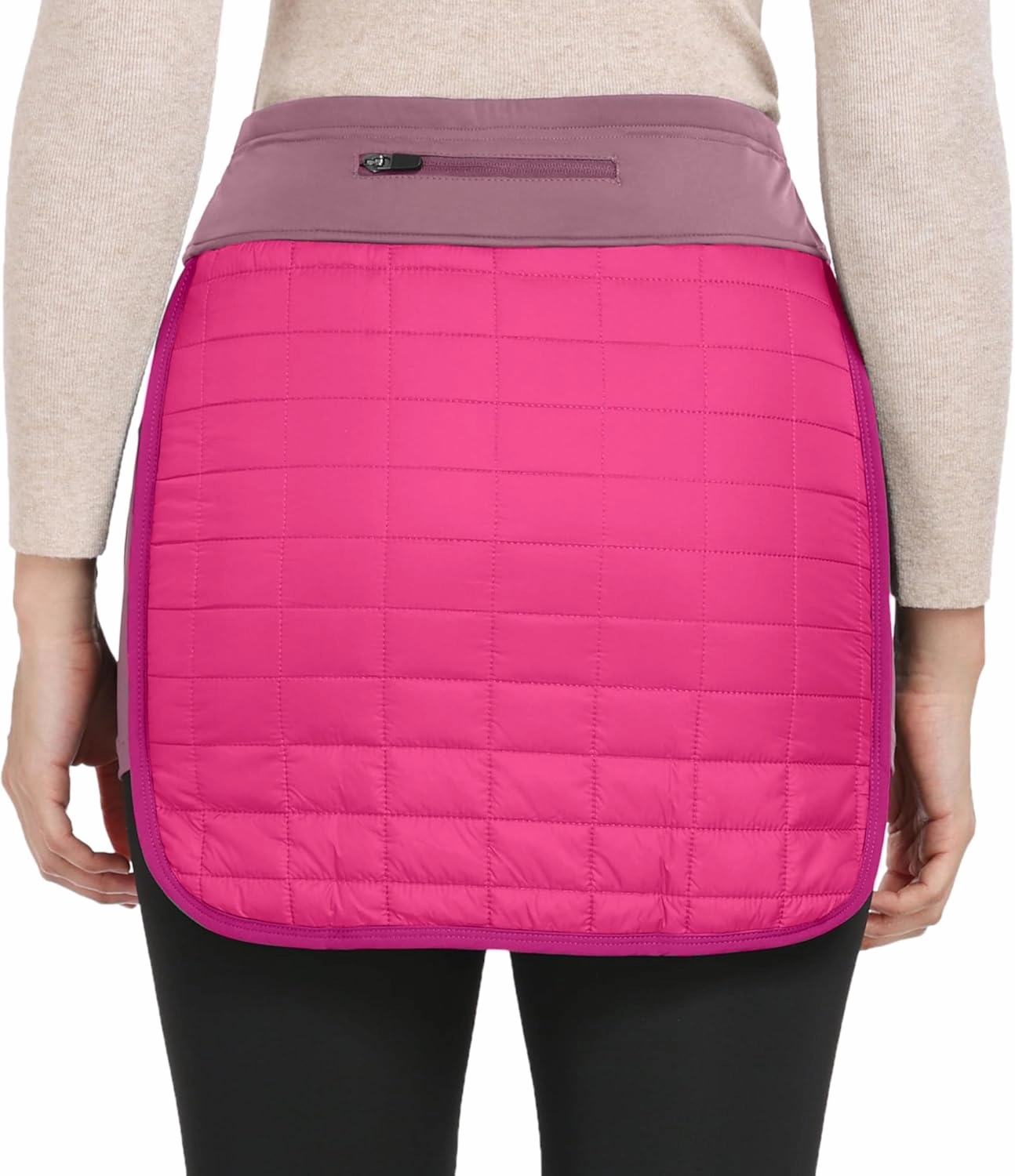 Little Donkey Andy Women's Lightweight Puffer Sport Skorts Warm Quilted Skirt Outdoors Hiking Running