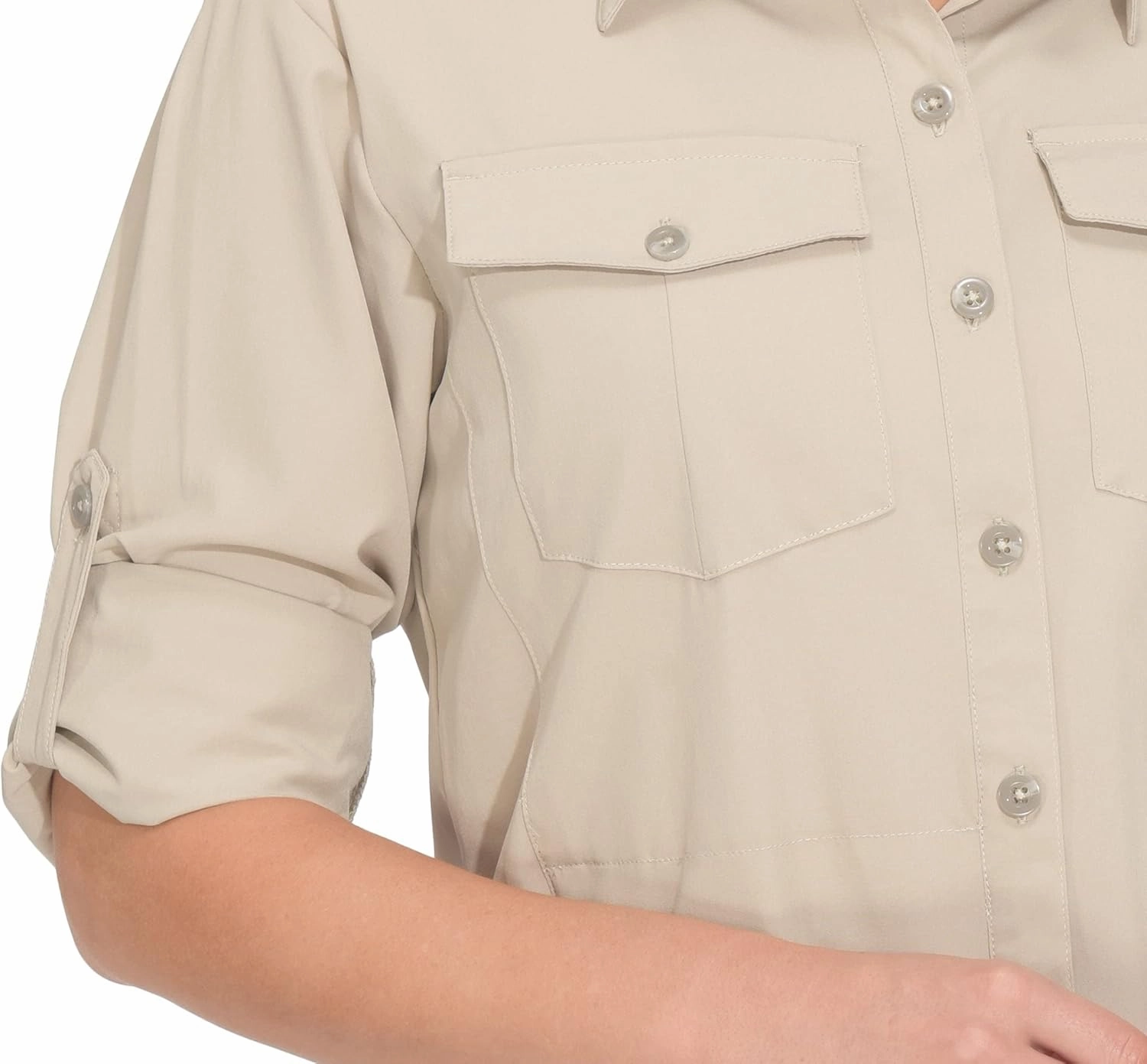 Little Donkey Andy Women's Stretch Quick Dry UPF50  Long Sleeve Shirt for Hiking, Travel, Camping