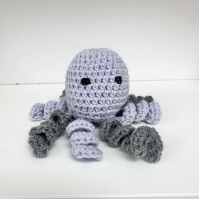 Little Octopus - Blue/Grey