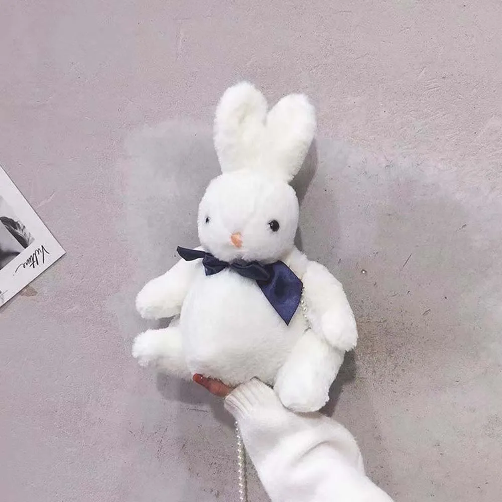 Lolita Rabbit Bunny CrossBody Shoulder Plush Bag