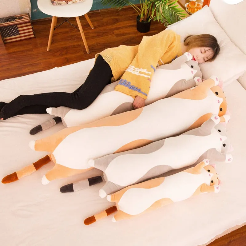 Long Cat Plush Pillow