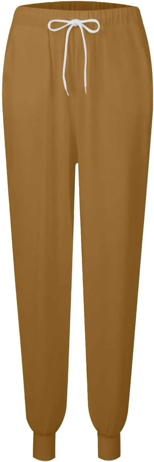 Lounge Matching Set Long Sleeve Crewneck Pullover Tops and Long Pants Casual Lapel Half Zip Tracksuit Sweatsuit