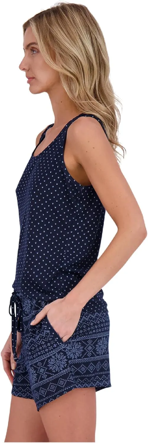 Lucky Brand 4-Piece Lounge Pajamas Sets For Women - Buttery Soft Top, Tank Top, Shorts and Pants