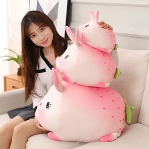 Lucky Strawberry Bunny Plushies