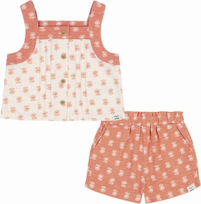 Lucky Brand boys 2pc Short Set