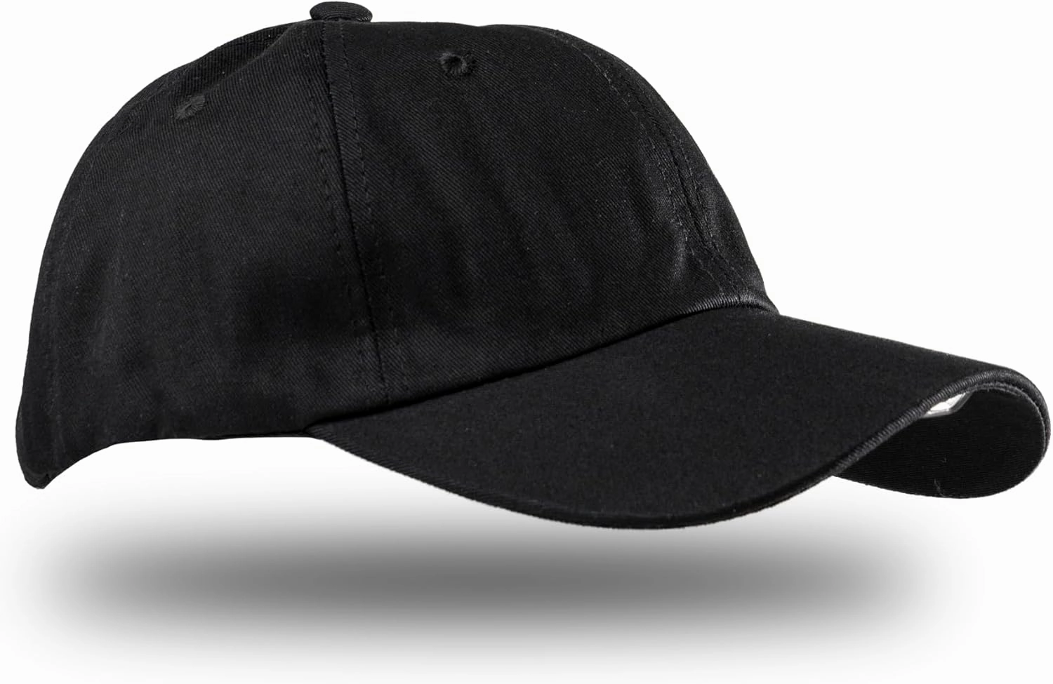 MagnaLite Pro Sport Cap with Hands-Free Magnetized Brim and Powerful Magnetic Rechargeable Mini-LED Attachment