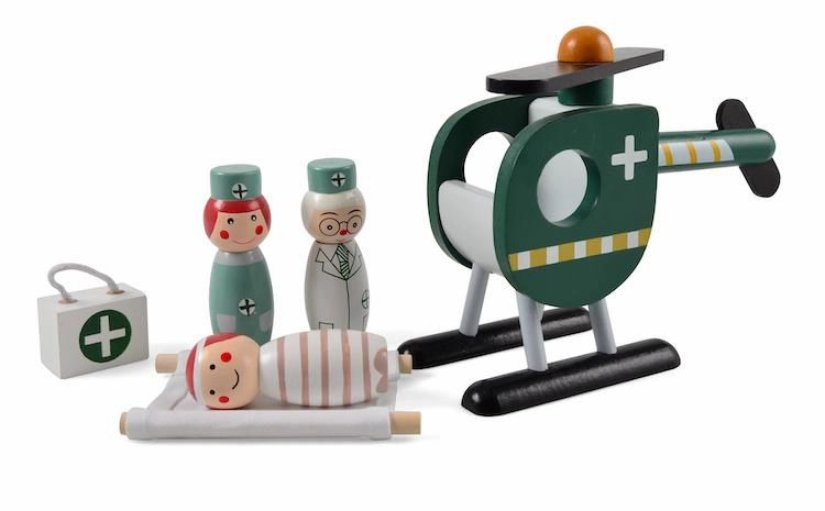 Magni Rescue Helicopter with Doctors