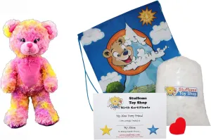 Make Your Own Stuffed Animal Mini 8 Inch Very Soft Shortcake The Bear Kit - No Sewing Required!
