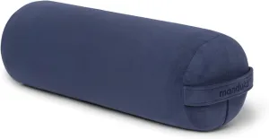 Manduka enlight Bolster Pillow - Yoga Pillow with Machine Washable Microfiber Cover, Curved Design for Optimal Workout and Meditation Support, Yoga and Pilates Equipment