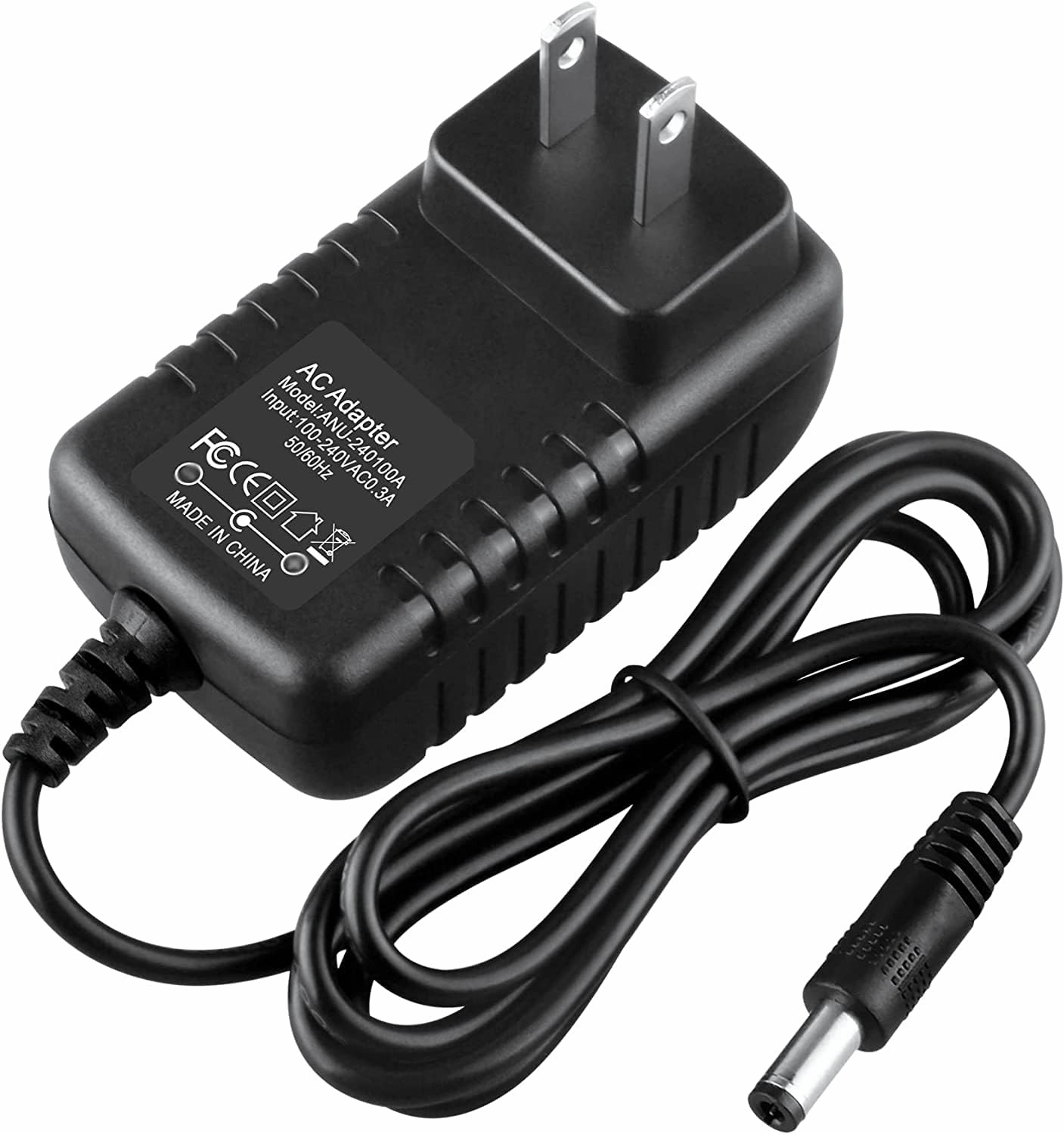 Marg 12V AC Adapter Replacement for WowWee 0805 CHiP Robot Toy Dog R.S RS RSS1006-180120-W2-B-H