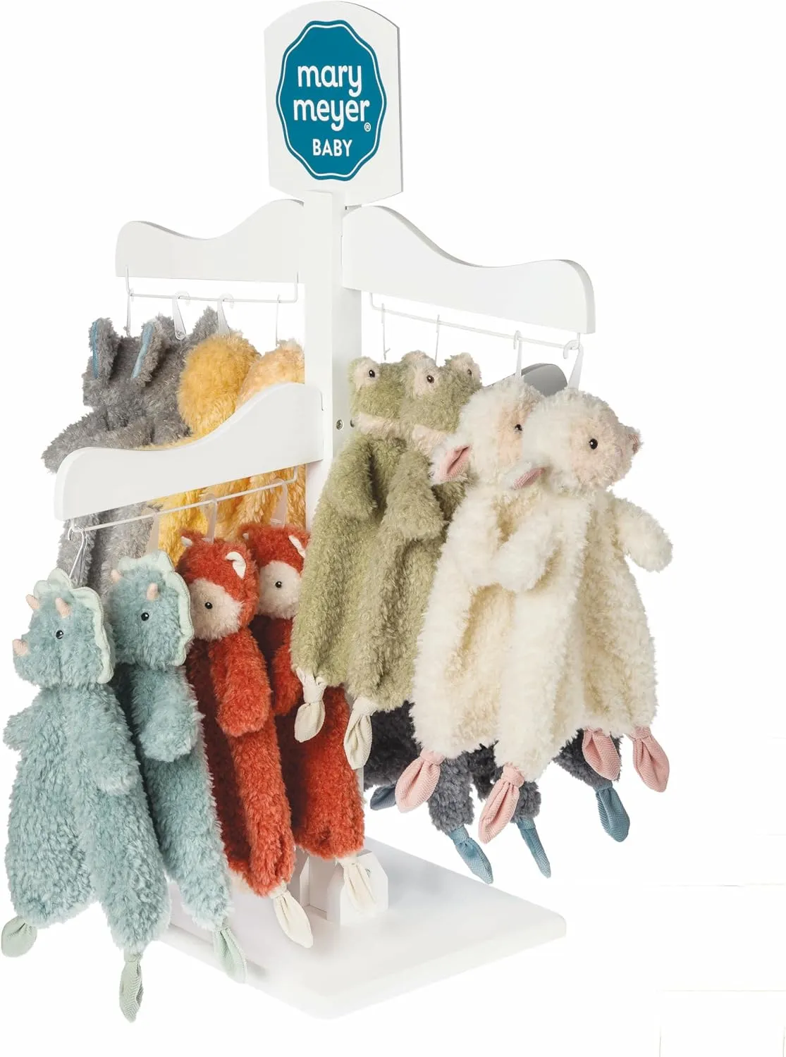 Mary Meyer Lovey for Babies Again Friends Soft Snuggle Toy Made from Recycled Materials, 11-Inches, Dinosaur