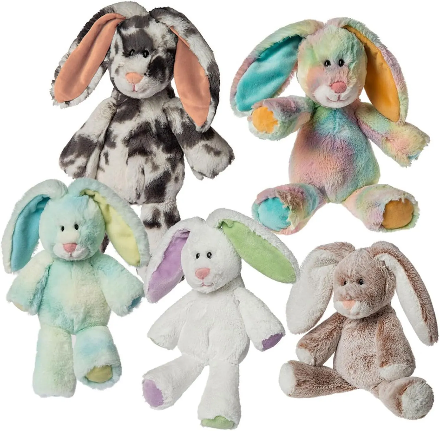 Mary Meyer Stuffed Animal Marshmallow Zoo Soft Toy, 9-Inches, Junior Jellybean Bunny
