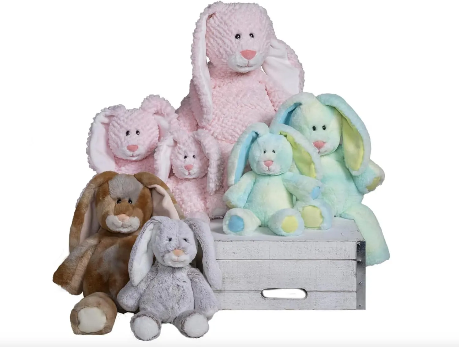 Mary Meyer Stuffed Animal Marshmallow Zoo Soft Toy, 9-Inches, Junior Jellybean Bunny