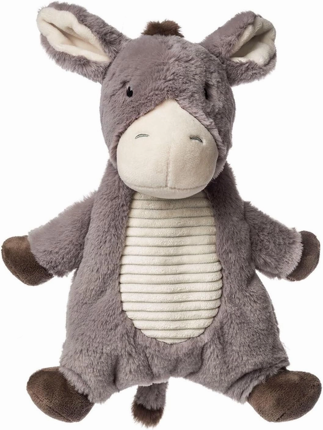 Mary Meyer Lovey Stuffed Animal Plush Soft Snuggle Toy, 13-Inches, Dusty Donkey