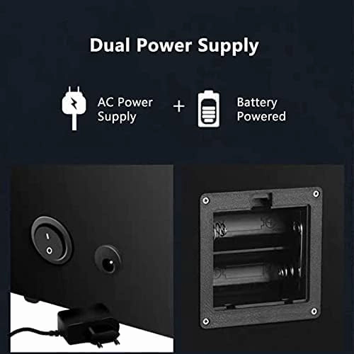 Mechanical Watch Shaker Watch Winder Automatic Winding with LED Light Watch Winder Box Soft Watch Pillow AC Adapter and Battery Powered Quiet Motor (4 6 Brown)