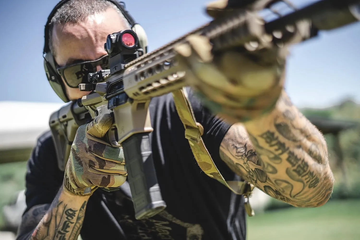 Mechanix Wear M-Pact 0.5MM Tactical Impact Resistant Gloves - Multi-Purpose Industrial Grip Gloves - Touchscreen Compatible - Machine Washable - X-Large - MultiCam Camoflage