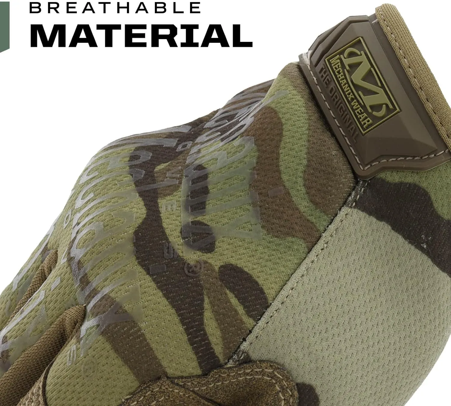 Mechanix Wear M-Pact 0.5MM Tactical Impact Resistant Gloves - Multi-Purpose Industrial Grip Gloves - Touchscreen Compatible - Machine Washable - X-Large - MultiCam Camoflage