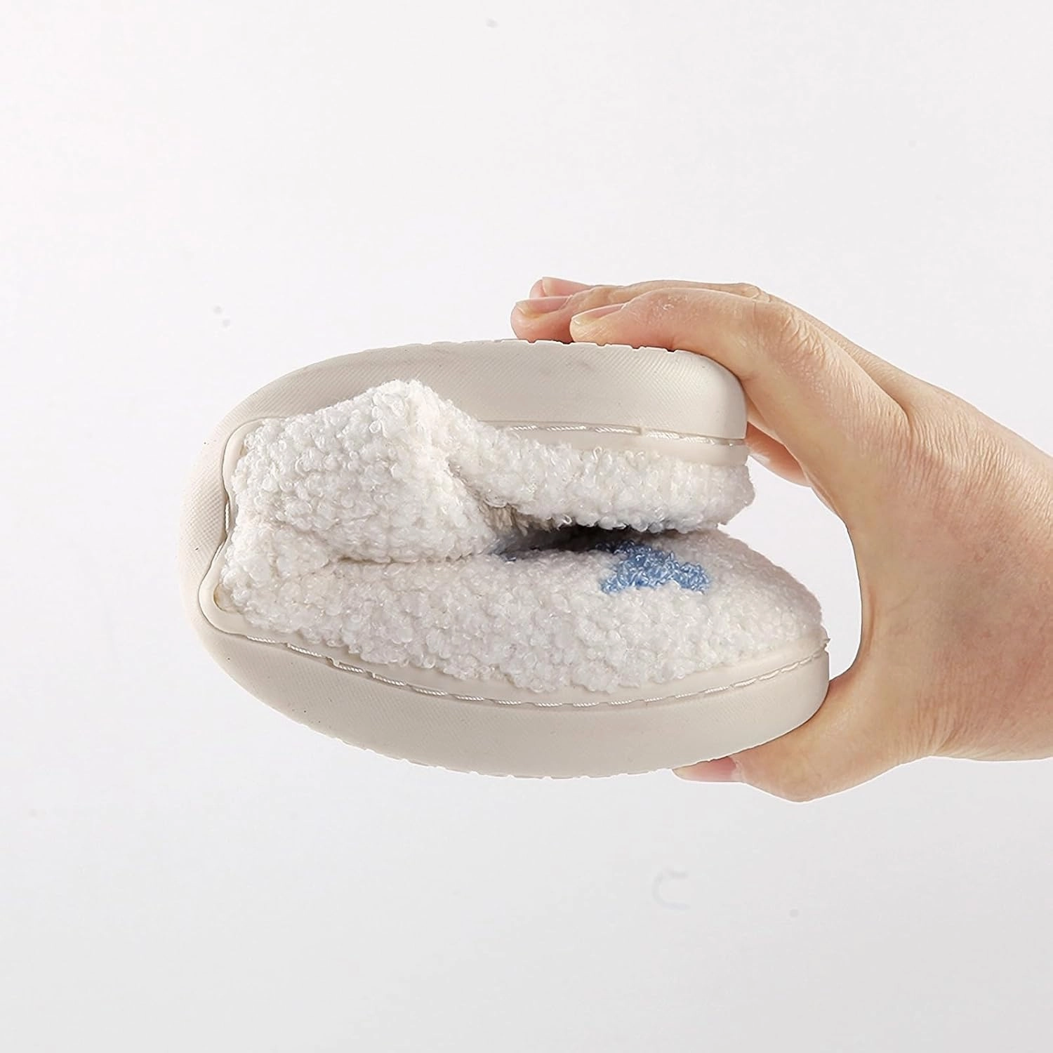 Meet Me at Midnight Slippers for Women Men Plush Fuzzy Cozy House Slippers Winter Warm Indoor Outdoor Shoes