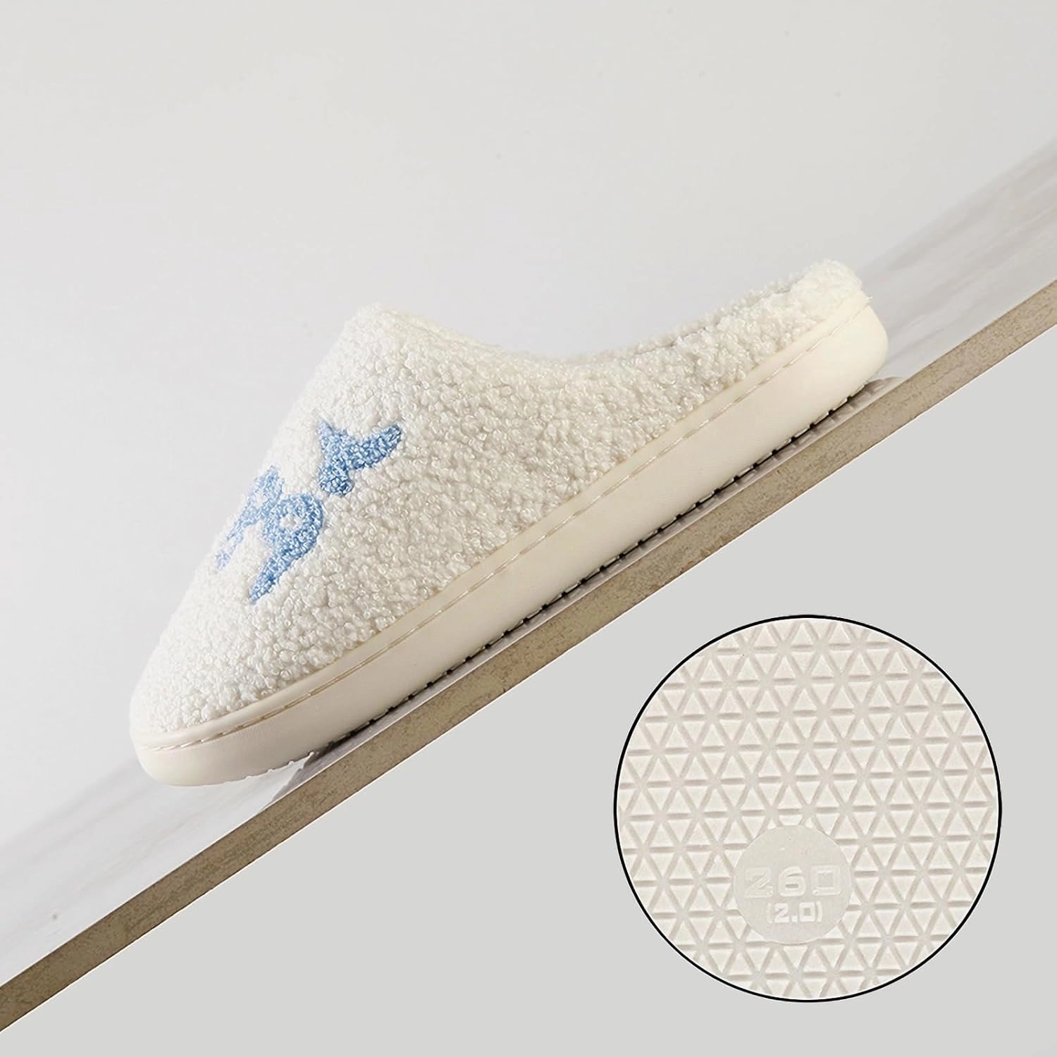 Meet Me at Midnight Slippers for Women Men Plush Fuzzy Cozy House Slippers Winter Warm Indoor Outdoor Shoes