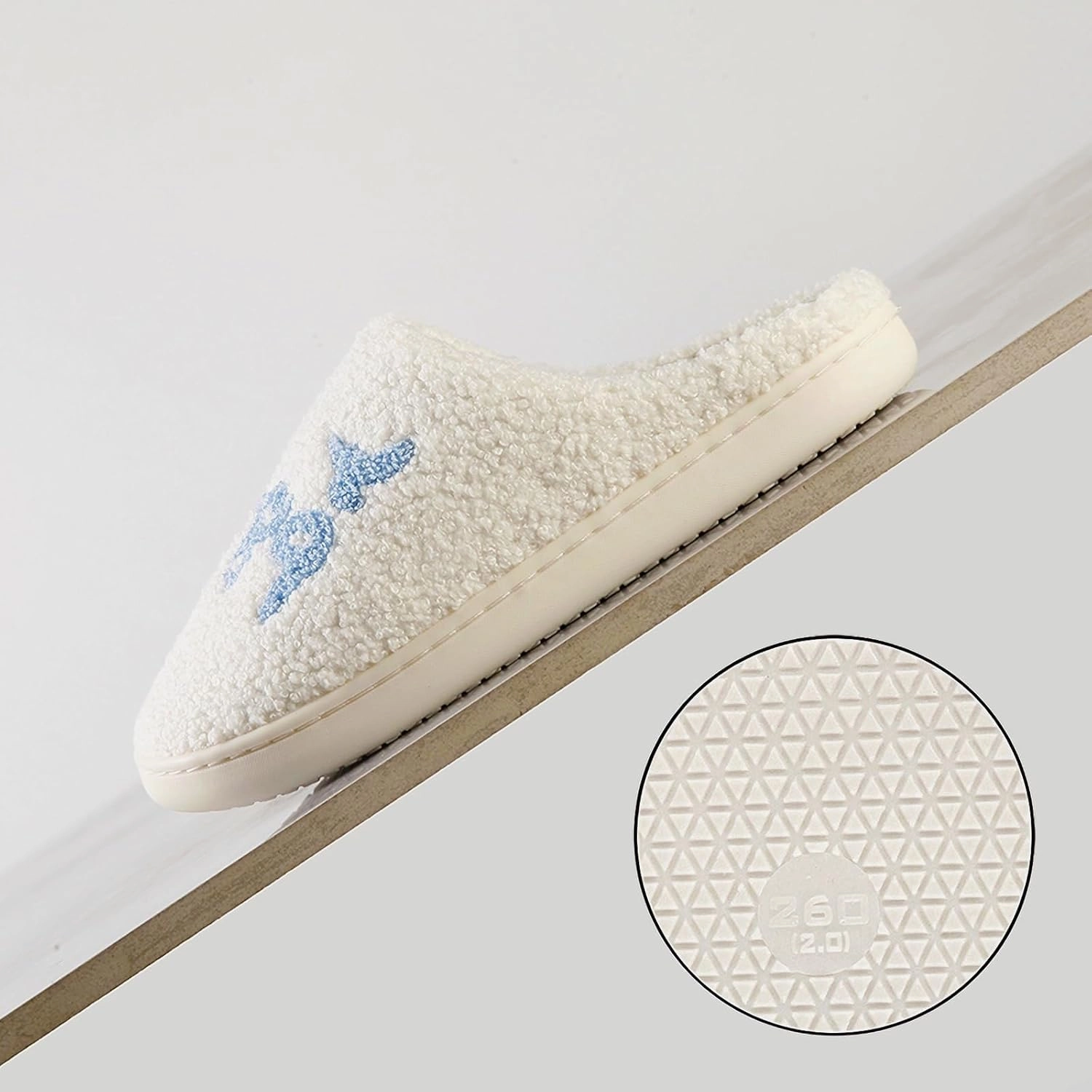 Meet Me at Midnight Slippers for Women Men Plush Fuzzy Cozy House Slippers Winter Warm Indoor Outdoor Shoes