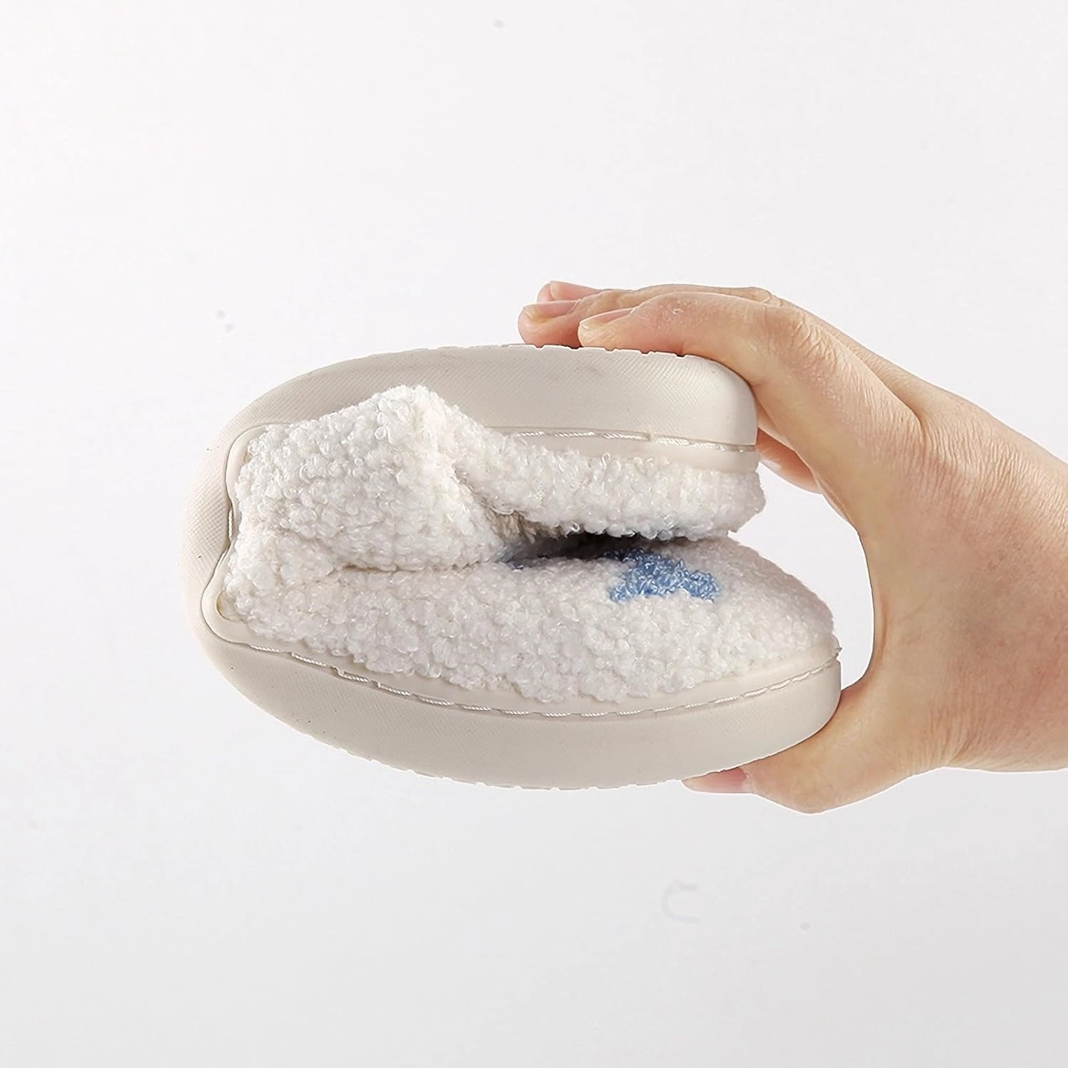 Meet Me at Midnight Slippers for Women Men Plush Fuzzy Cozy House Slippers Winter Warm Indoor Outdoor Shoes