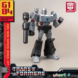 Megatron Transformer Toy,Transformers G1 Action Figures,AMK Mini Series 4.72 Inch Highly Articulated Megatron Model Kit with Weaponry,Collectible Transformer Toys for Kids Age 8 and Up,No Converting