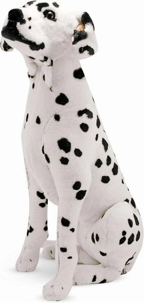 Melissa & Doug Giant Dalmatian - Lifelike Stuffed Animal Dog (over 2 feet tall) - Extra Large Stuffed Animals, Plush Dalmatian Dog For Ages 3 