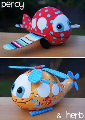 Melly and Me Pattern: Percy and Herb