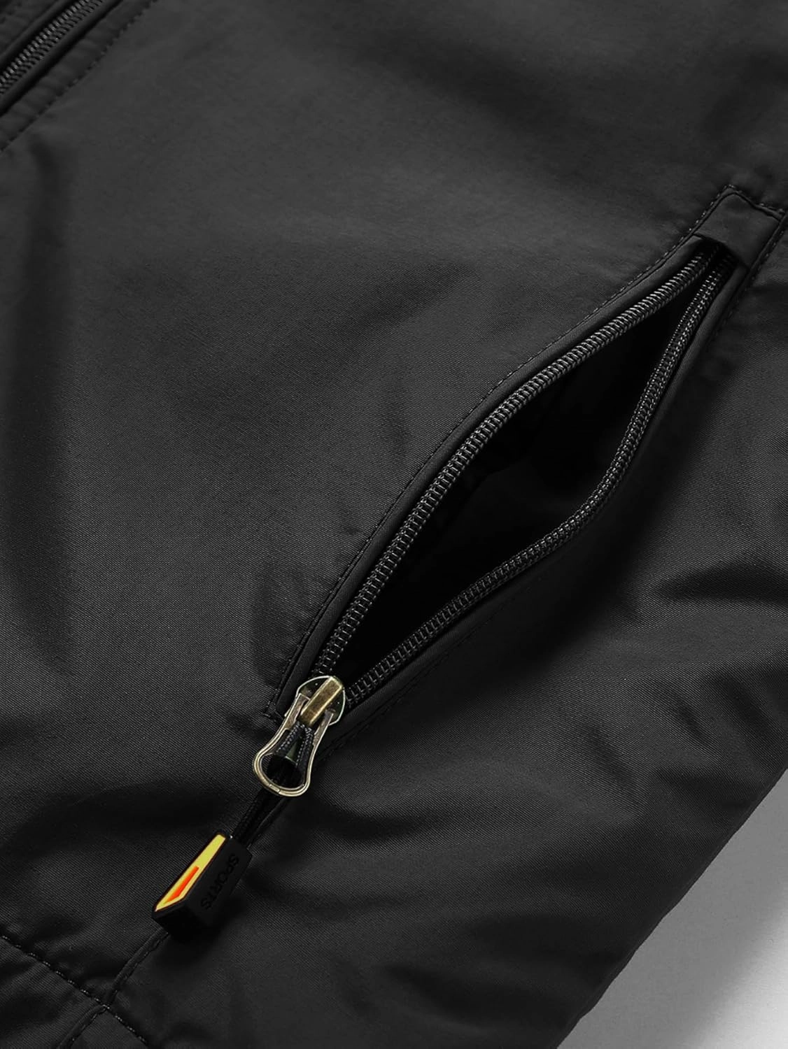 Men's Winter Waterproof Hooded Jacket, Warm Fleece-Lined Windbreaker, Insulated Outdoor Coat