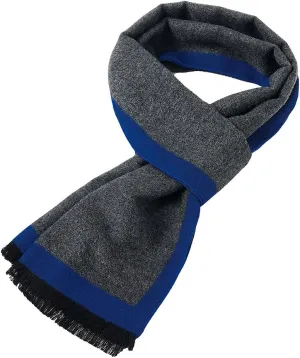 Mens Soft Scarf For Autumn And Winter，Simple And Elegant Long Thick Plush Scarf