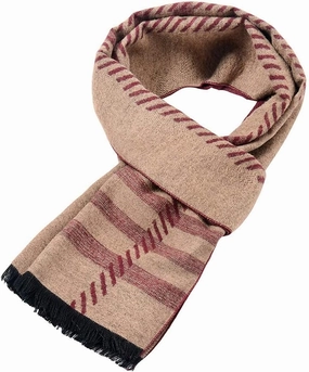 Mens Soft Scarf For Autumn And Winter，Simple And Elegant Long Thick Plush Scarf