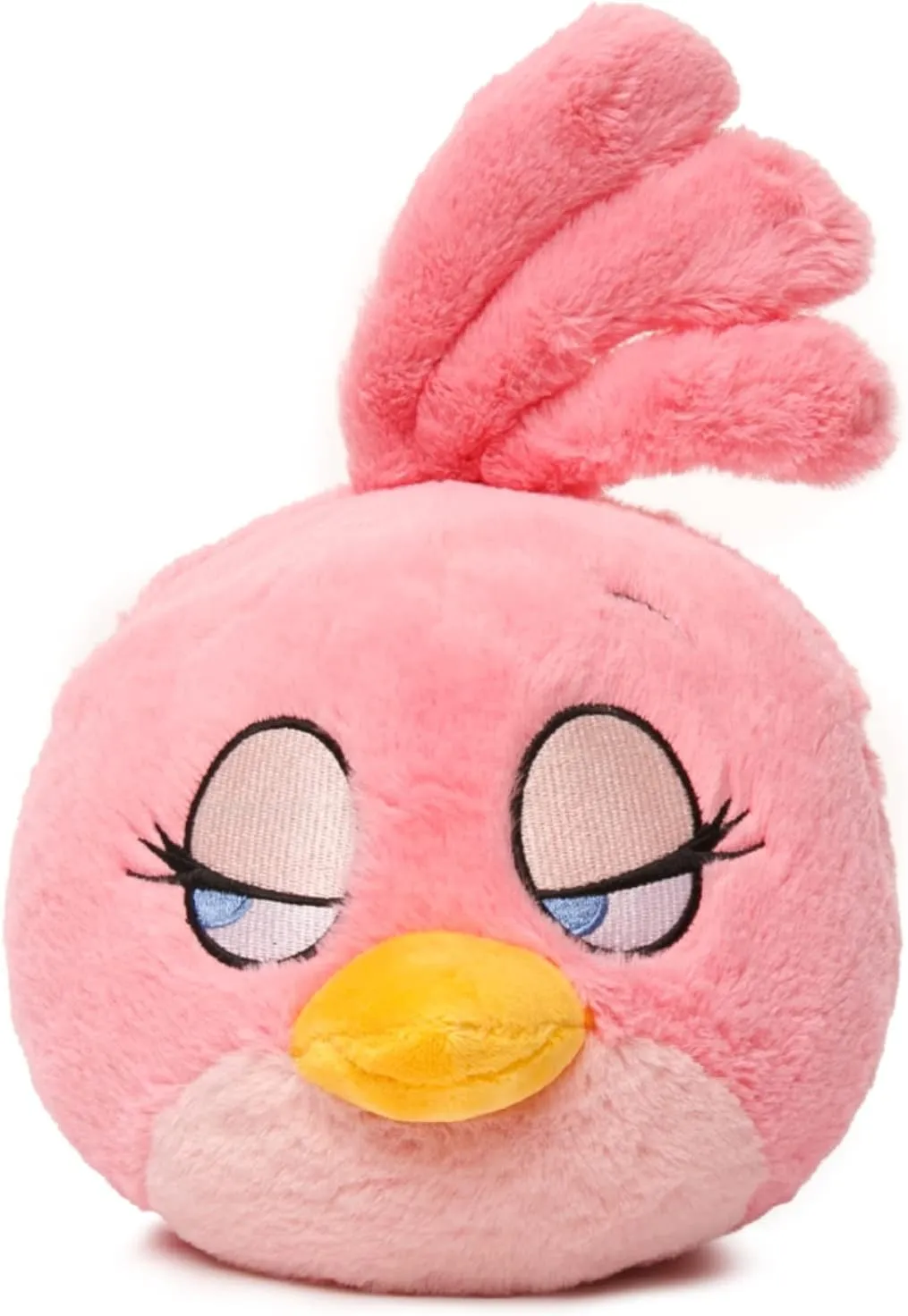 Mighty Mojo Angry Birds - Stella - Pink Bird - 8 Inch Collectible Plush Doll - Officially Licensed - Super Soft, Cuddly Doll for Kids and Adults - Original Series