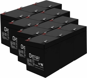 Mighty Max Battery 12V 5AH SLA Battery Replacement for Xcooter MINI-X Scooter - 12 Pack