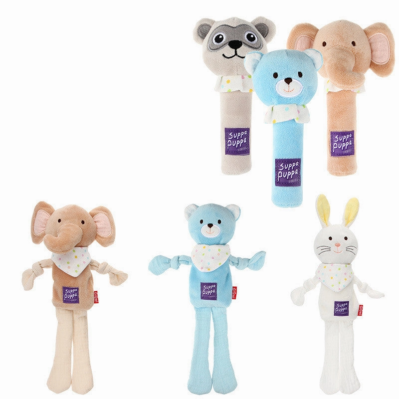 Milky Cute Barking Stick Series Sounding Plush Toy Dog Toy